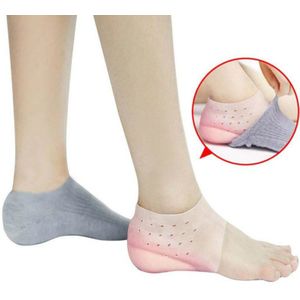 Invisible Hoogte Toename Binnenzool Unisex Hak Pad Siliconen Binnenzool Voetmassage Orthopedische Arch Ondersteuning Inlegzolen Forshoes