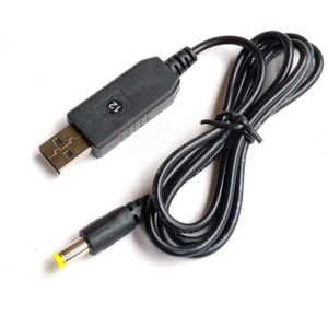 DC 5V boost step tot 9V 12V Jack 5.5mm x 2.1mm 1.5M Power kabel USB 2.0 Multi Lader Connector Kabel voor router lamp Tafel