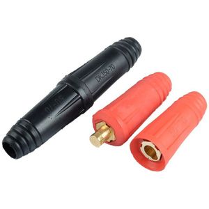 Lassen Kabel Connector Quick Europese Type Plug Socket Adapter Dkj 10-25 35-50 50-70 Coupler lasmachine Accessoires