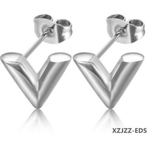Xzjzz Brief V Ketting Hanger Oorbellen Armband Sieraden Sets Voor Vrouwen Fahion