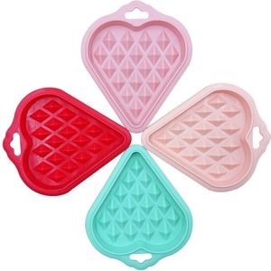 5 Stks/set Diy Wafel Mold Non-stick Cakevorm Makers Keuken Wafel Bakvormen Wafelijzer Patisserie Bakken Tool