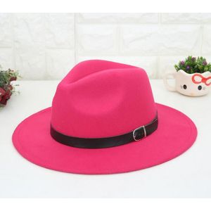 2020Fashion Wool Fedora Hat Men Women Winter Autumn Wide Brim Jazz Church Panama Sombrero Cap Lady Felt Hats outdoor casual hat