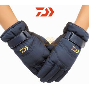 Winter Daiwa Vissen Handschoenen Mannen Outdoor Sport Waterdicht Ski Handschoenen Windscherm Dawa Vissen Handschoenen Ridding Warme Handschoenen