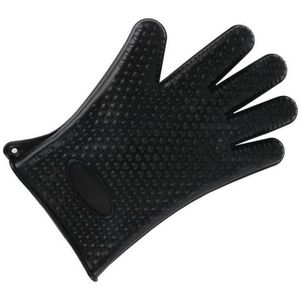 1 Stuk Siliconen Ovenwant Bbq Grillen Handschoenen Hittebestendige Handschoenen Voor Koken Bakken Antislip Potholders Keuken Tool