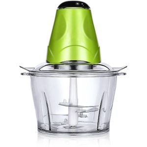 Elektrische Keuken Chopper Shredder Voedsel Chopper Vleesmolen Multifunctionele Huishoudelijke Keukenmachine Vlees Draagbare Blender 2L