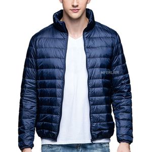 Mferlier Buste 146Cm Herfst Winter Jassen Mannen 7XL 8XL Plus Size Lange Mouwen Parka Grote Maat 3 Kleuren