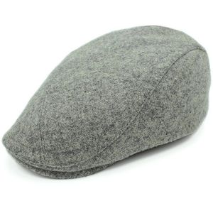 Outfly winter wol baret voor mannen klassieke mannen platte pet warm hoofd effen cap