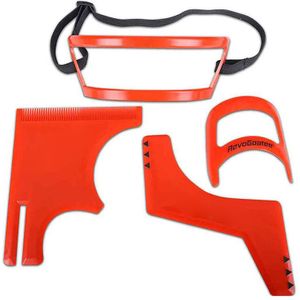 Haircut Kit Baard Haar Sik Hals Scheren Sjabloon Haarlijn Baard Shaping Tool Haar Knippen Grooming Kit Kapper Benodigdheden