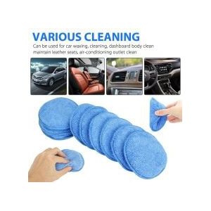 Nuttig Foam Spons Wax Pads 20 Pcs Applicator Auto Buffing Polish Cleaner Mat Microfiber