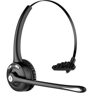 Professionele Noise Cancelling Draadloze Bluetooth Hoofdtelefoon Met Microfoon 13H Praten Tijd Voor Driver Callcenter Skype Kantoor