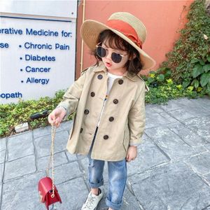 Lente Kinderen Windjack Voor Meisjes Jassen Klassieke Jongens Trenchcoat Kinderen Bovenkleding Jassen