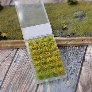 Bloem Plukjes Miniatuur Bloem Cluster Voor Model Spoorweg Landschap Zand Tafel Model Wargaming