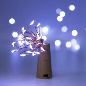 Kurk met 8 LED Lampjes - Sfeervolle Verlichting