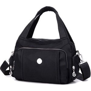 Waterdichte Nylon Tas Handtas Multi Layer Oxford Tas Modieuze Single Schouder Messenger Bag Lady Casual Bag