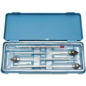 3 Stks/set Alcoholometers Concentratie Tester Professionele Alcohol Thermometer Meter Blaastest Alcohol Tester Concentratie