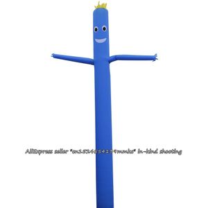 Lucht Danser Skydancer Opblaasbare Buis Sky Marionet Man Marionet 20FT 6 m voor 45 cm Blower (Blauw)