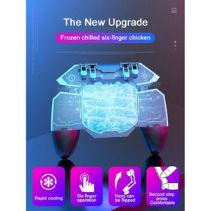 Memo DL88 Gamepad Voor Pugb Game Controller Joystick Telefoon Radiator Halfgeleider Radiator Telefoon Trigger