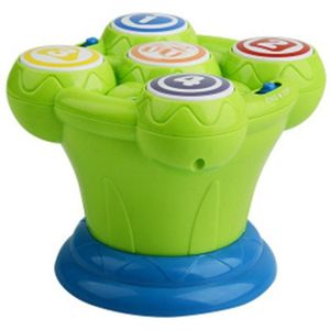 Vroege Onderwijs Verlichting Puzzel Baby Speelgoed Multifunctionele Verlichting Baby Plastic Hand Drums Kinderen Muziek Pat Drum