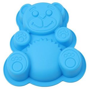 3D Silicone Mold Schattige Beer Vorm Dly Cake Decorating Tool Bear Mold Bakvormen Cakevorm Lade Bakken Silicona Molde 17*15.5*3Cm