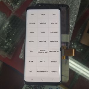 Grote Dot Grote Branden Grote Lijn Hebben Een Lijn Amoled Test Voor Samsung Galaxy S9 G960 S9 + G965F G965W touch Screen Digitizer Lcd Display