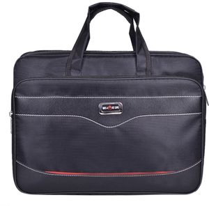 Grote Capaciteit Aktetassen Business Nylon Computer Tas Handtassen Draagbare Rits Schouder Laptop Tassen Messenger Schoudertas