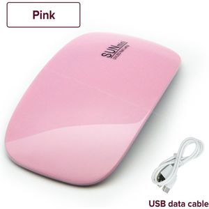 12W Draagbare Mini Nail Lamp Voor Drogen Nagels Machine Mirco Usb-kabel Thuisgebruik 6 Leds Lamp Voor Nail drogen Gel Uv Mini Nagel Droger