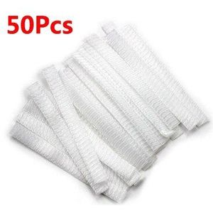 10/20/30Pcs Cosmetische Make-Up Borstels Guards Mesh Protectors Cover Schede Netto Wit