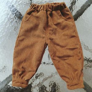 Kinderen Trainingspak Lente Baby Boy Casual Broek Corduroy Broek Fluwelen Warme Kinderkleding Kids Peuter Harem Broek