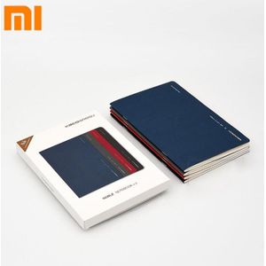 4 Stks/set Xiaomi Kaco Dagboek Notebook 32 Pagina Notepad Dagboek Journal Kantoor Schoolbenodigdheden 4/Set Aluminium Legering Heerser bookmark