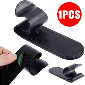 Mayitr 1 Stuk Zwarte Auto/Home Paraplu Haak Houder Hanger Clip Fastener Rack Auto Paraplu Haak Houder