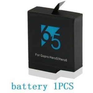 3-Way Battery Charger Dual Opladen Doos Carry Case Batterij Behuizing Voor Gopro Hero 5 6 7 8 Zwart accessoires Decode Batterij/Case