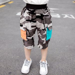 Camouflage Shorts Voor Jongens Zomer Kids Casual Rechte Korte Broek Met Pocket Baby Boy Camouflage Shorts 2 3 4 5 6 7 8 9 Jaar