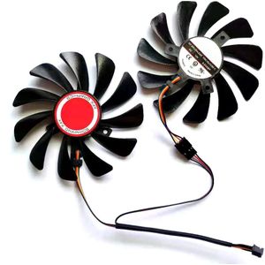 FDC10U12S9-C 4pin 95Mm 2 Stks/partij Voor Xfx RX580 Zijn RX580 Iceq RX590 Videokaart Fan