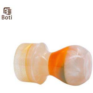 Boti Borstel-Baard Borstel Zonsondergang Hars Handgemaakte Handvat Professionele Scheren Apparatuur Voor Mannen Baard Gereedschap