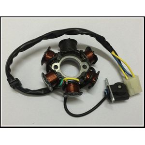 Magneto Stator 6-coil 5-wire voor 50cc 70cc 90cc 100cc 110cc 125cc ATV Quad Go Kart DC stator coil