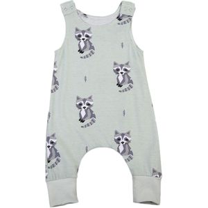 Pudcoco Pasgeboren Baby baby Tank Rompertjes Vos Patroon Mouwloze Romper voor Baby meisjes zomer Doek