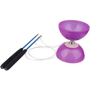 5-Lager Diabolo Met Handsticks & String Jongleren Speelgoed-Paars