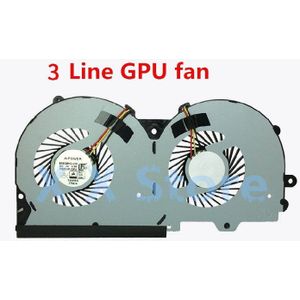 P950HP 3pin 4pin Cpu Gpu Fan Voor Clevo P950 Serie P950HR BS6005HS-U3E HS-UBS5005HS-U3E BS5005HS-U3D BS6006HS-U3D 6-31-P95E2-101