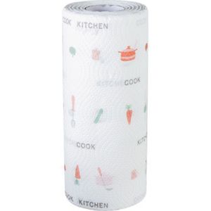 1 Roll Keuken Wegwerp Schoonmaken Papier Vaatdoek Olie Absorberend Papier Handdoek Nat Droog Dual Purpose Theedoek Keuken Accessoire