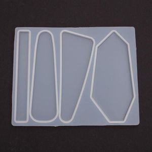 Diy Ambachten Hars Siliconen Epoxy Mold Haar Clip Barrette Mould Sieraden Casting Haar Clip Mallen Hars Sieraden Maken Gereedschap