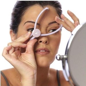 1 stuk Facial Ontharing Plastic Defeatherer Gezicht Plukken Clip Schoonmaken Gezicht Handmatig Threading Gereedschap
