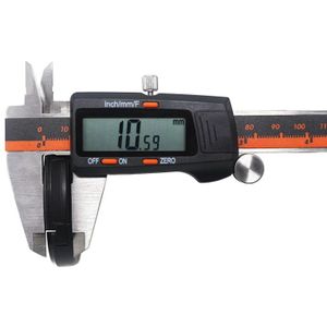 Digitale Schuifmaat Rvs 150 Mm 6 Inch Fractie/Mm/Inch Lcd Schuifmaat Micrometer