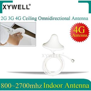 2G 3G 4G LTE Omni Indoor Antenne Celling interne Antenne Voor Mobiele Telefoon Signaal GSM Booster 3G Repeater met 0.3/2 M Kabel