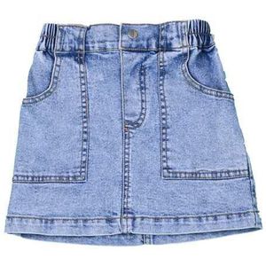 Zomer Kinderen Denim Rok Koreaanse Kinderen Rok Kleine En Medium-Sized Meisjes Baby Stretch Dunne denim Rok