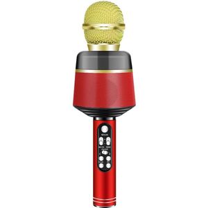 Draadloze Bluetooth Karaoke Microfoon Professionele Spreker Ktv Muziek Speler Zingen Recorder Handheld Condensator Microfoon Zingen