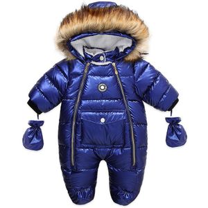 Winter Baby Kleding Peuter Jassen Jongens Rompertjes Mode Dikke Jumpsuit Meisjes Hooded Kleding Jas Snowsuit CHD015