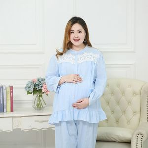 Zwangere moeder borstvoeding pyjama 3XL-6XL Grote maat comfortabele moederschap kleding
