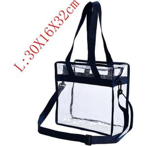 Toilettas Transparante Tas Grote Capaciteit Waterdichte Clear Cosmetische Tas Vrouwen Reizen Organizer Strand Make Tassen