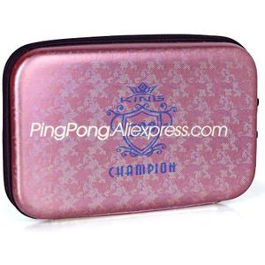 Vriendschap 729 Koning Tafeltennis Bag/Case Hard Cover Vierkante Originele 729 Ping Pong Bat/Racket Case