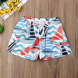 Baby jongen Hawaii Elastische Tailleband Korte Broek Zomer Strand Shorts Badmode badmode badpak voor Kid peuter Kinderen